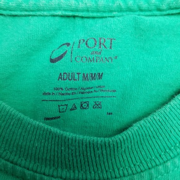 Cport And Company Leprechaun Tee Shirt Graphic Long Sleeve Crewneck Green Medium - Picture 3 of 8